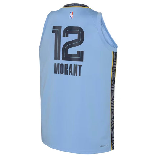 Maillot enfant Memphis Grizzlies Statement Edition – dos