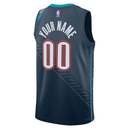 Maillot Oklahoma City Thunder City Edition 2026 – dos
