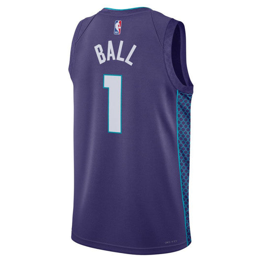 Maillot Charlotte Hornets Statement Edition Violet Hornets – dos