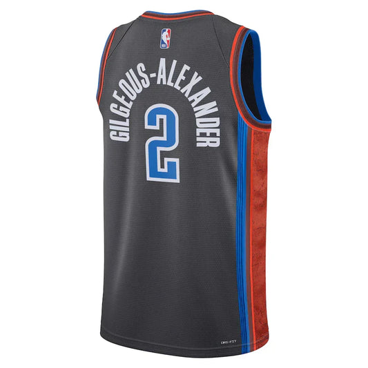 Maillot Oklahoma City Thunder City Edition 2023 – dos