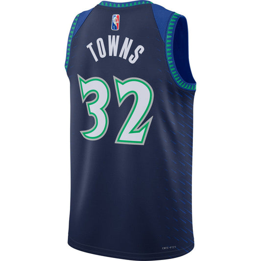 Maillot Minnesota Timberwolves City Edition 2022 – dos