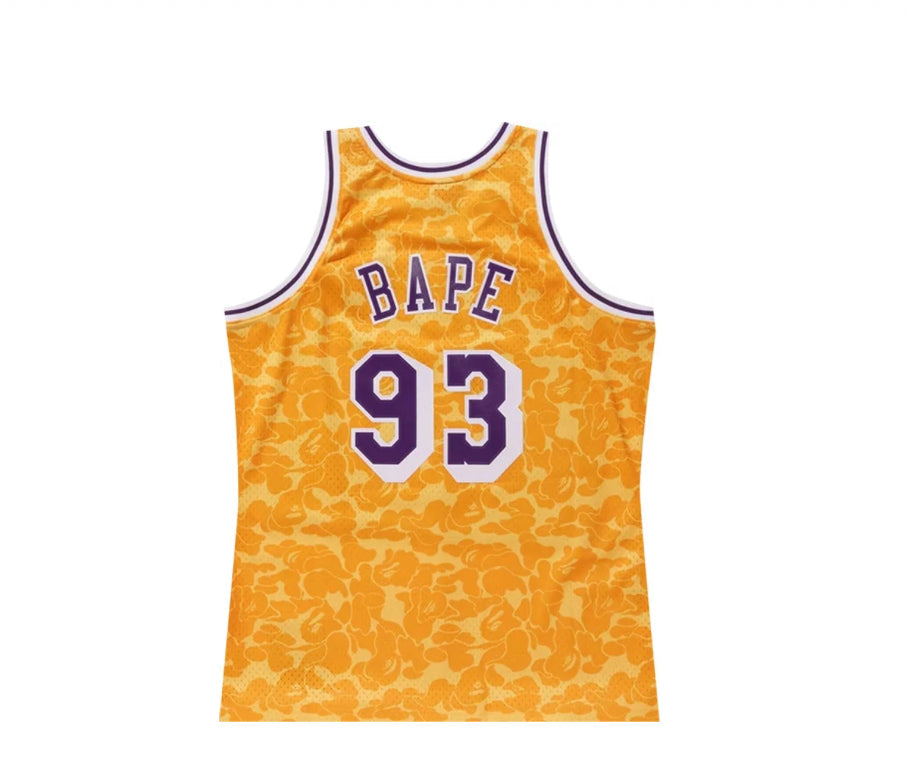 MAILLOT BAPE x  LAKERS ABC SWINGMAN