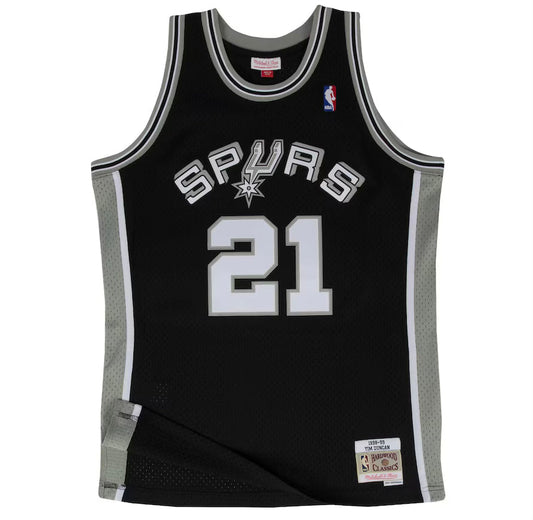 Maillot Tim Duncan Spurs Vintage – face