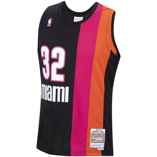 Maillot Shaquille O'Neal Miami Heat Vintage – face
