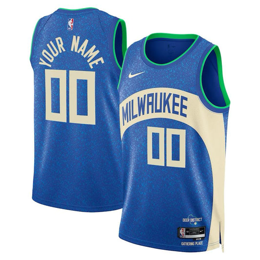 Maillot Milwaukee Bucks City Edition 2024 – face