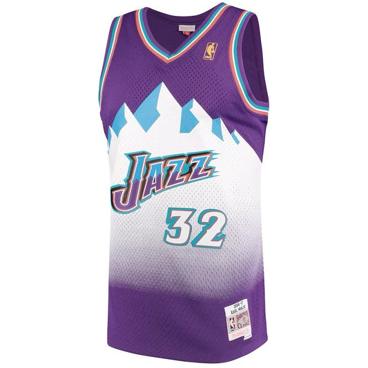 Maillot Karl Malone Utah Jazz Vintage – face
