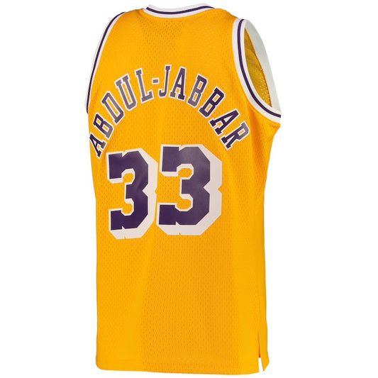 Maillot Kareem Abdul-Jabbar Los Angeles Lakers Vintage – dos