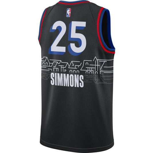 Maillot Philadelphia 76ers (Sixers) City Edition 2021 – dos
