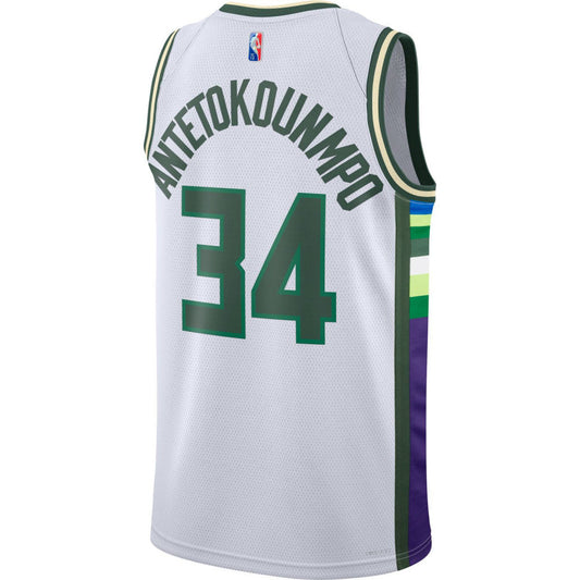 Maillot Milwaukee Bucks City Edition 2022 – dos