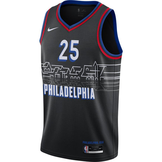Maillot Philadelphia 76ers (Sixers) City Edition 2021 – face