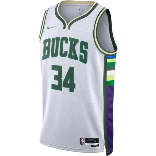 Maillot Milwaukee Bucks City Edition 2022 – face